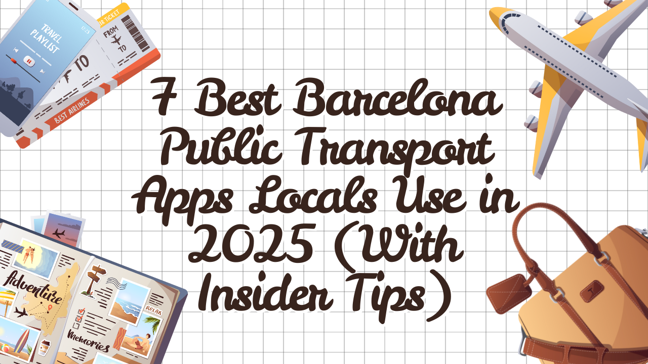Barcelona Public Transport Apps Locals Use in 2025